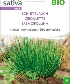 Bio-Saatgut Kräuter Schnittlauch